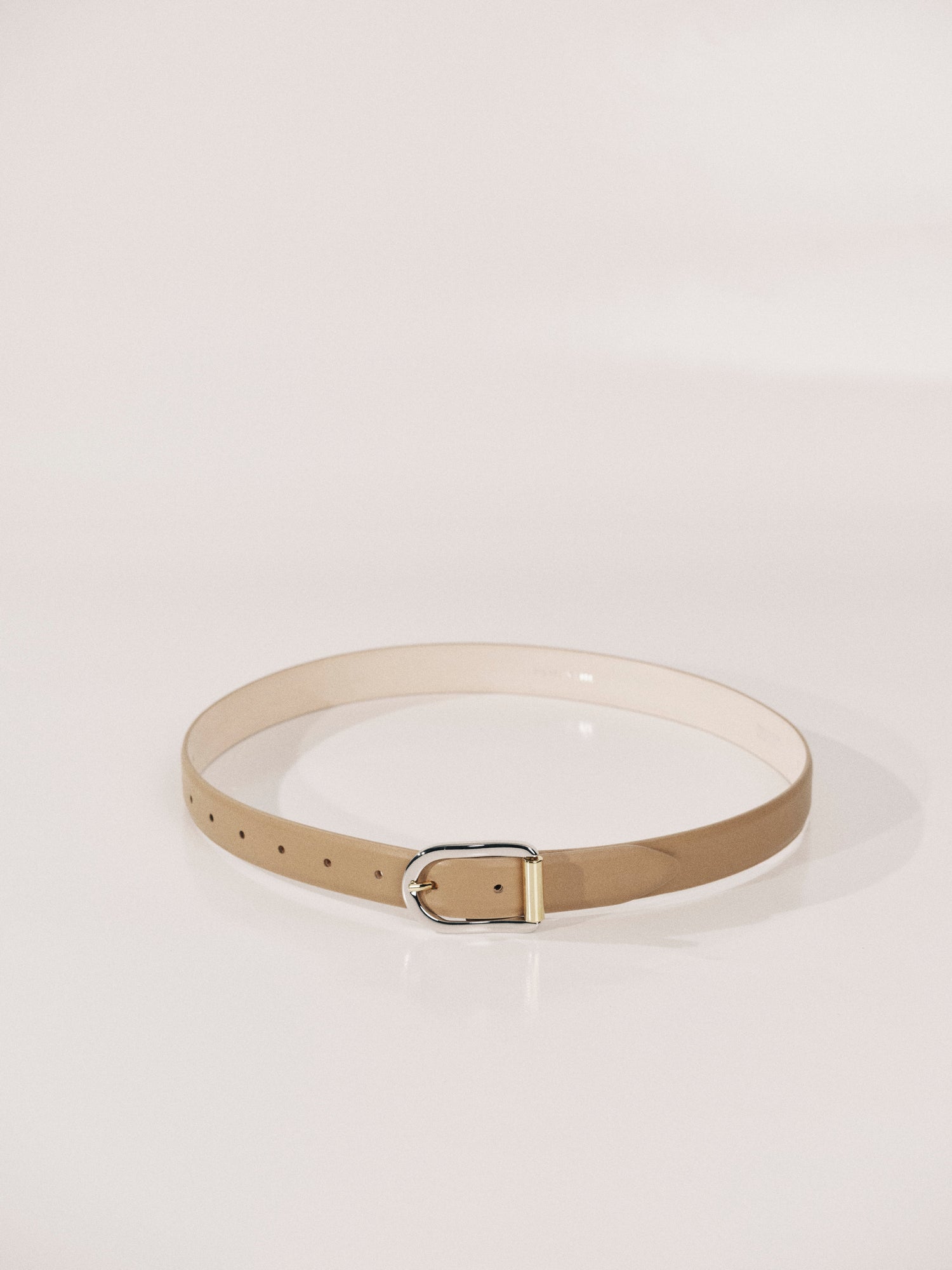 Mija Belt | Cappuccino & Silver & 24K Gold
