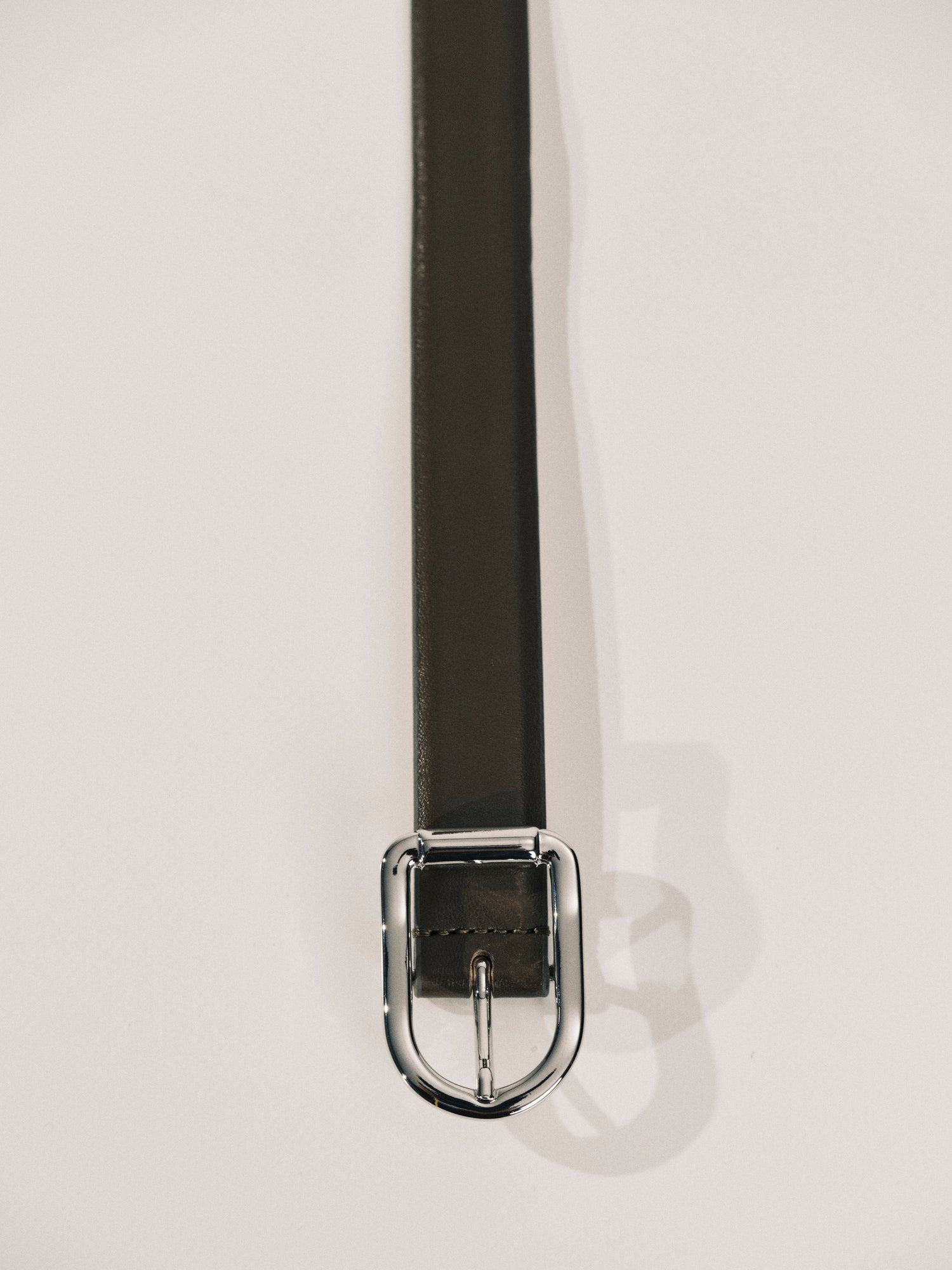 Mija Belt | Truffle & Silver