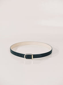 Mija Belt | Emerald & Silver & 24K Gold