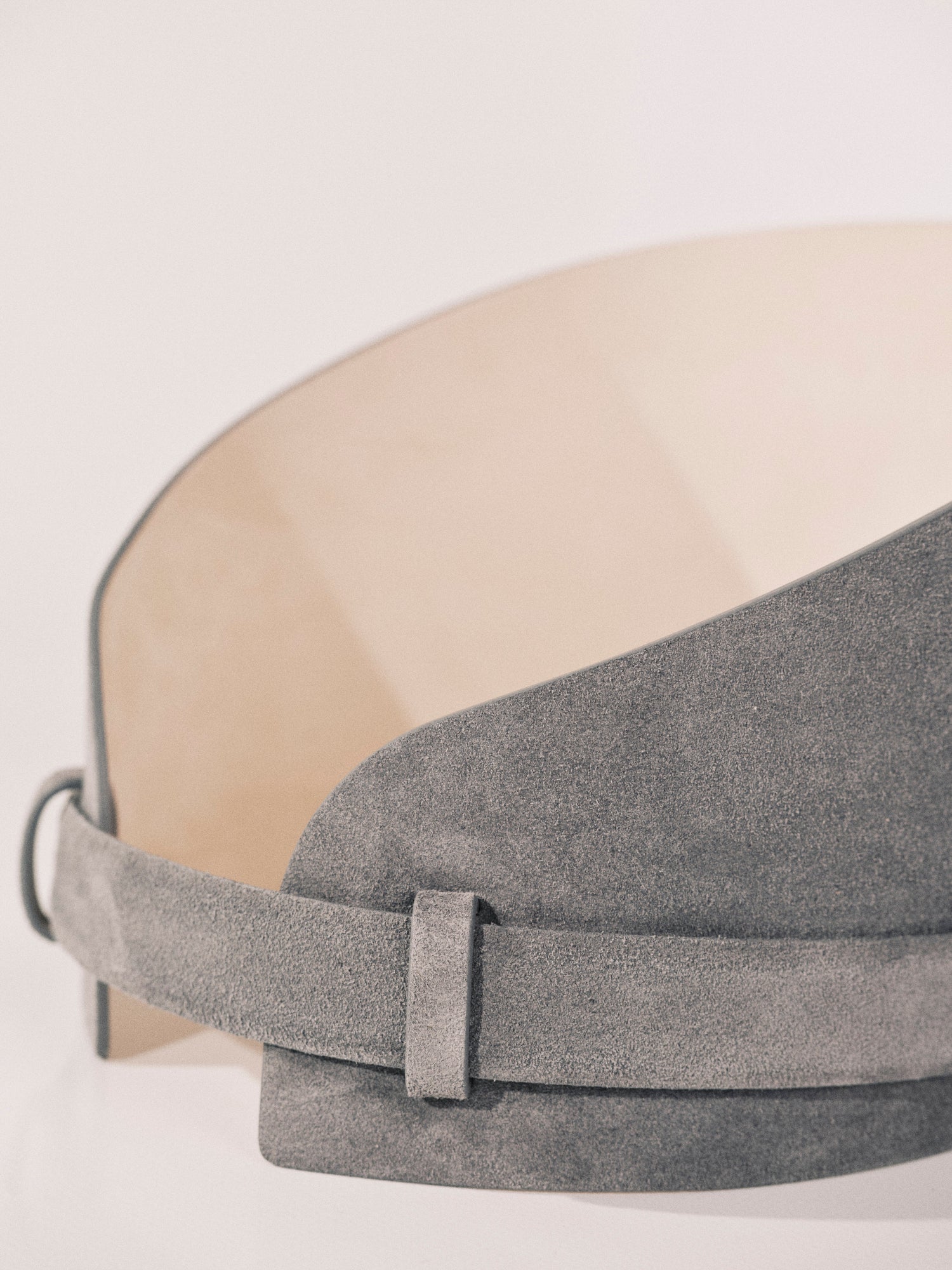Bodice Corset Short Suede Belt | Fog & Silver
