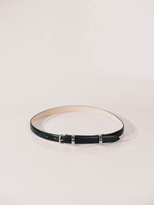 Constance Corduroy Leather Black Silver | Corduroy Black & Silver