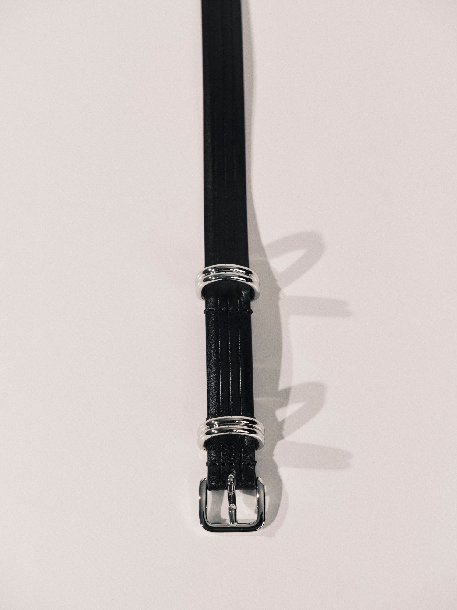 Constance Corduroy Leather Black Silver | Corduroy Black & Silver