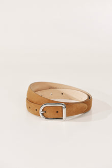 Mija Caramel Suede Silver | Caramel Suede & Silver