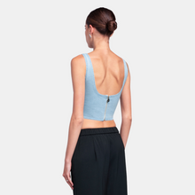 OW Collection DEMI Top Account 019 - Denim Blue