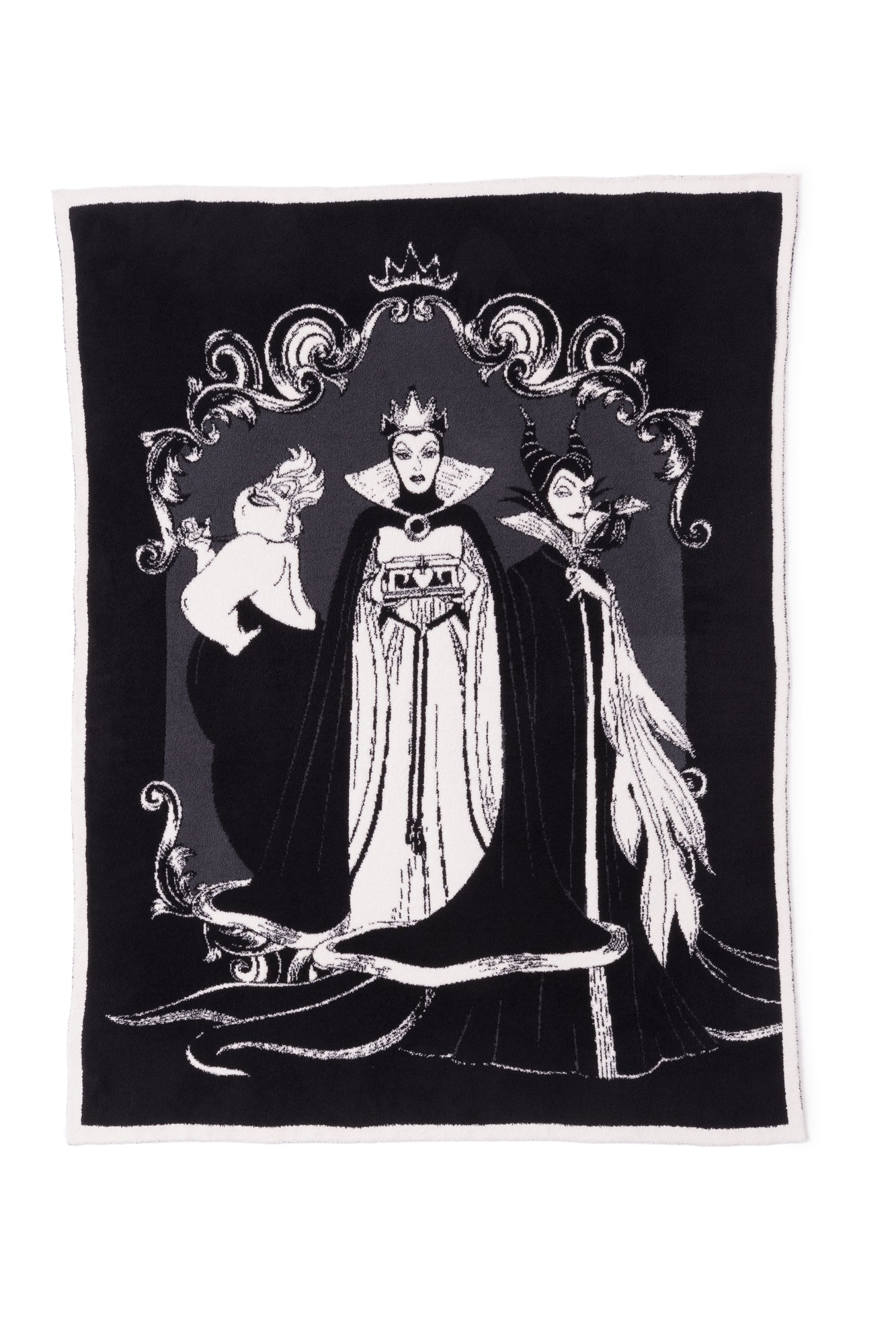 CozyChic Disney Villains Throw | Black Multi