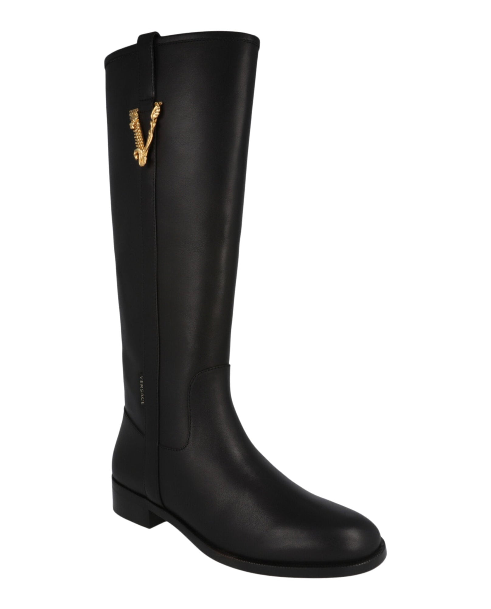 Versace | Virtus Leather Boots