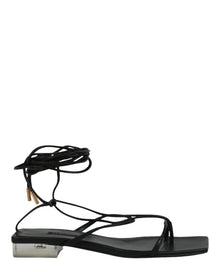 Versace | Lace-Up Sandals