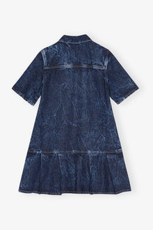 Dark Mini Dress | Mid Blue Stone