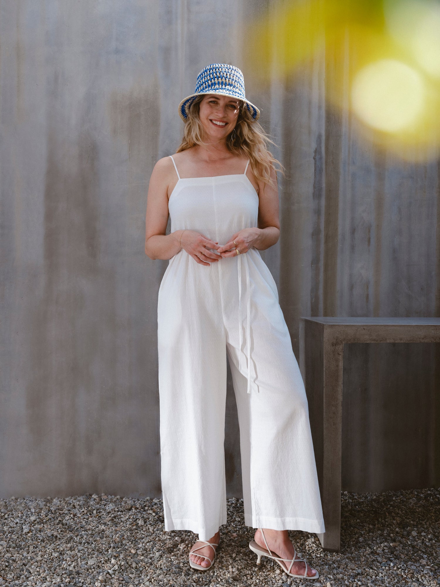 Enchant Jumpsuit | Bright White