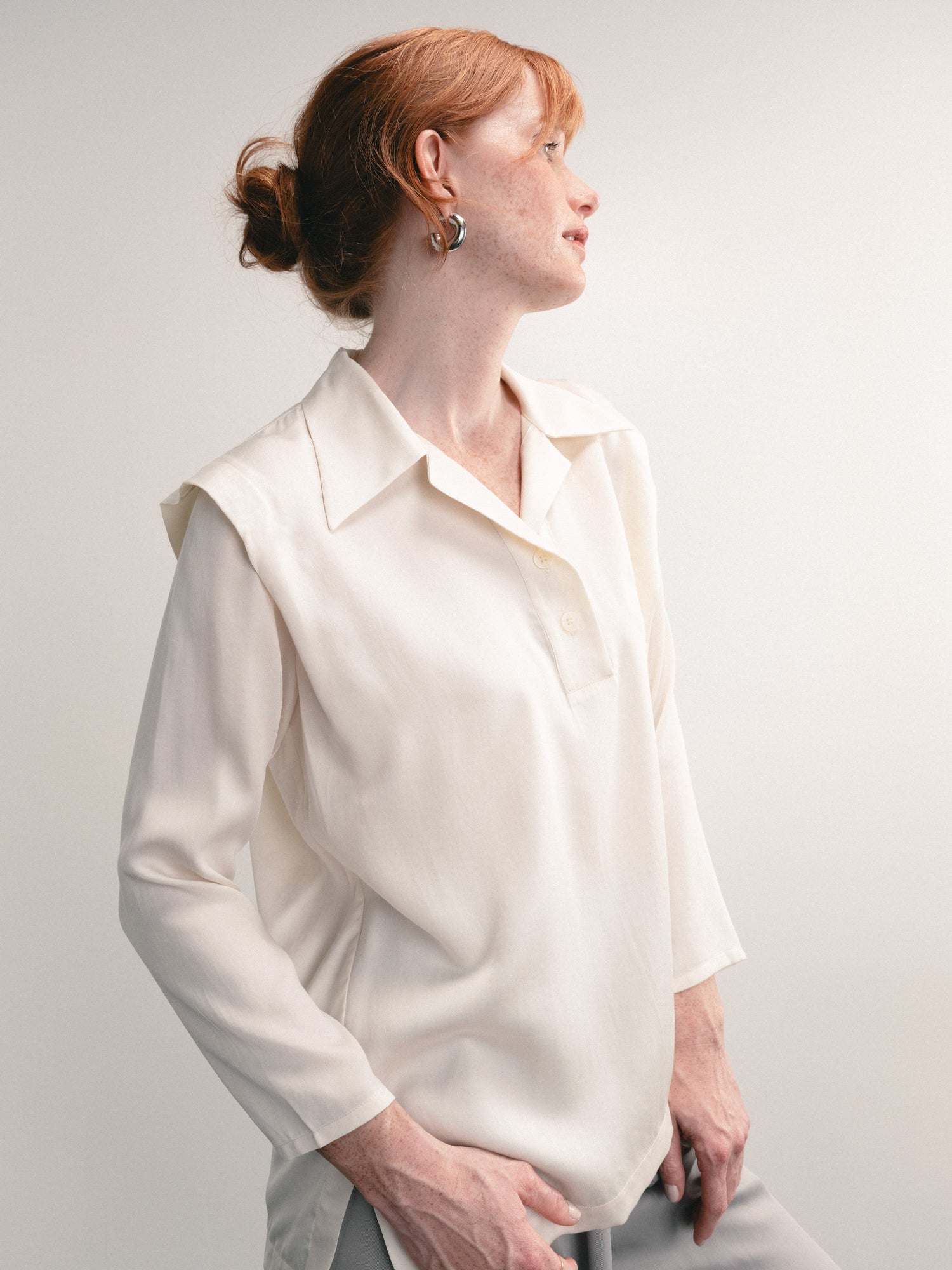 Zippy Blouse | Cream