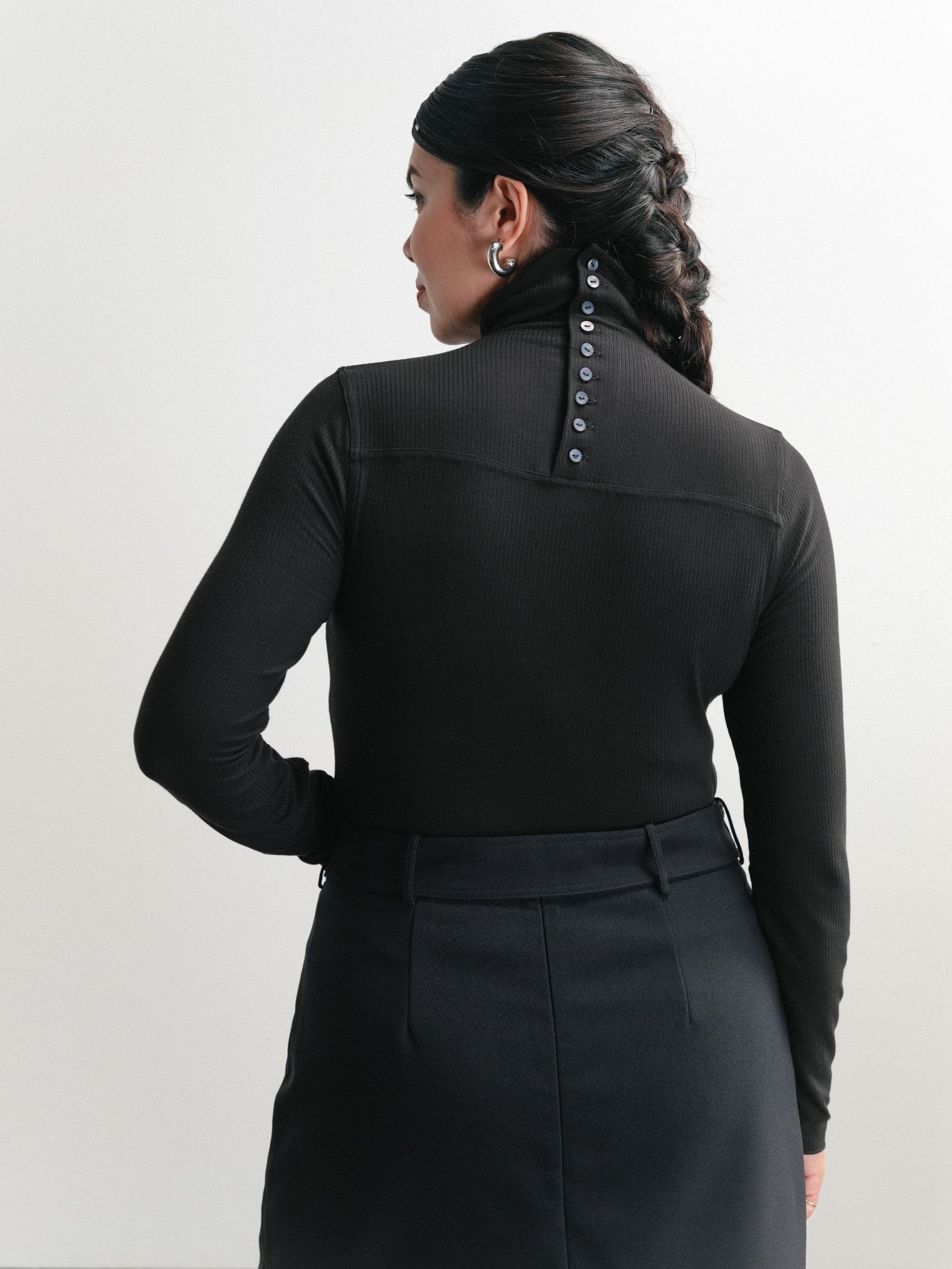 Halo Turtleneck | Black