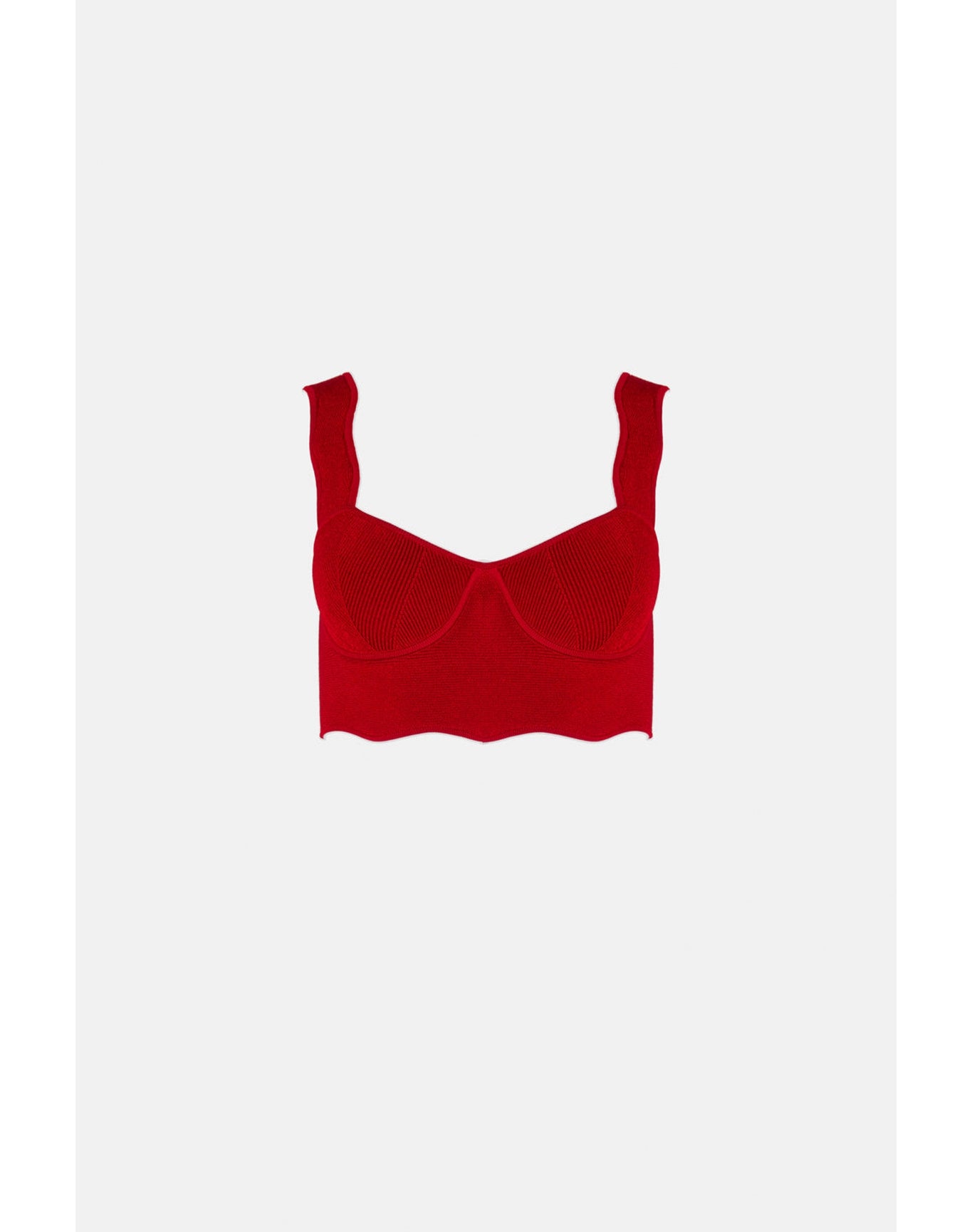 Delia Scalloped Top | Rouge Piaf