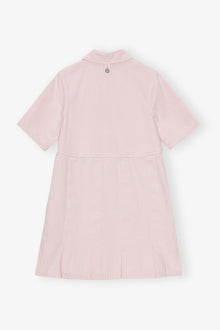 Denim Mini Dress | Chalk Pink