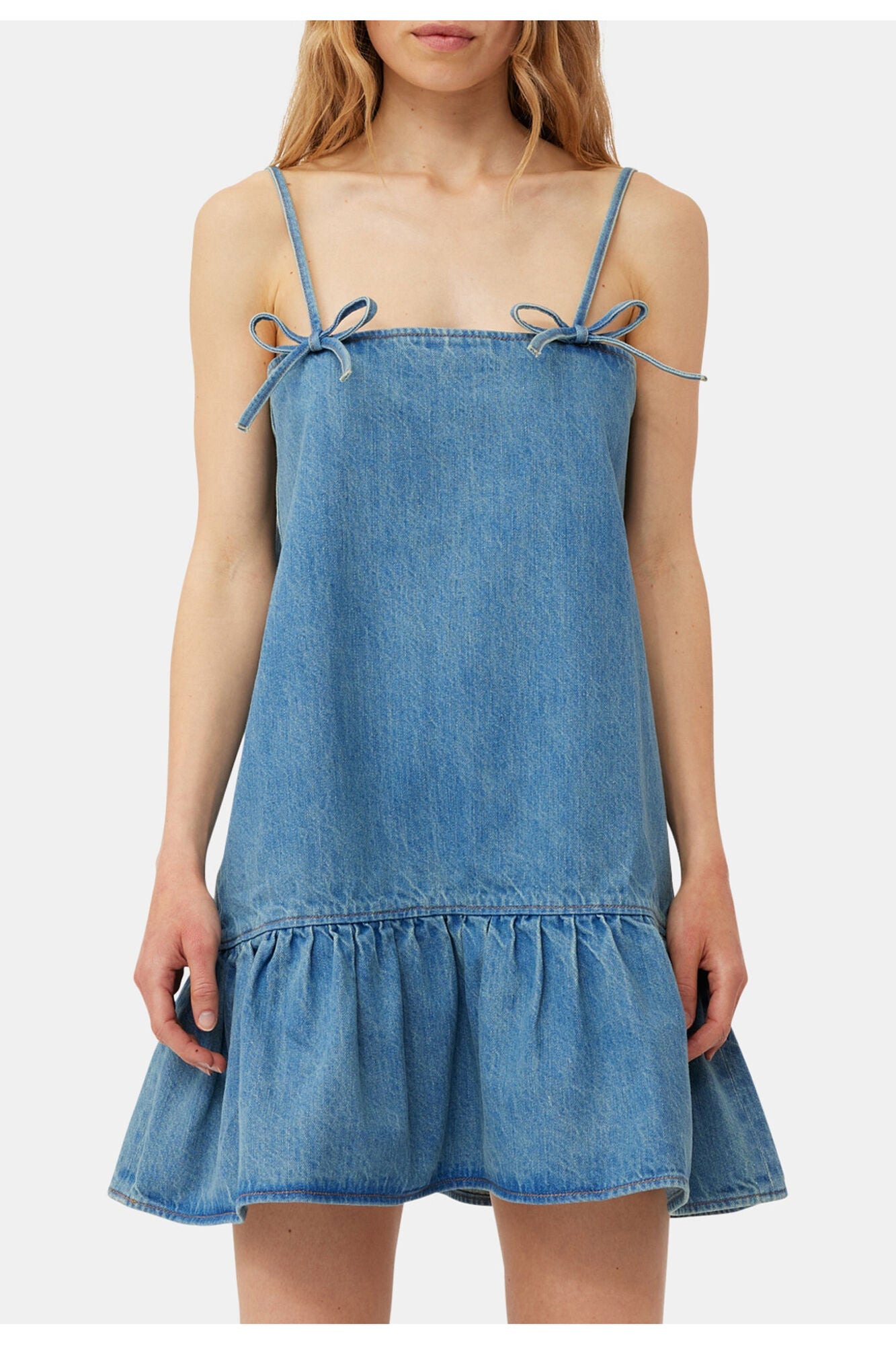 Denim Mini Dress | Tint Wash