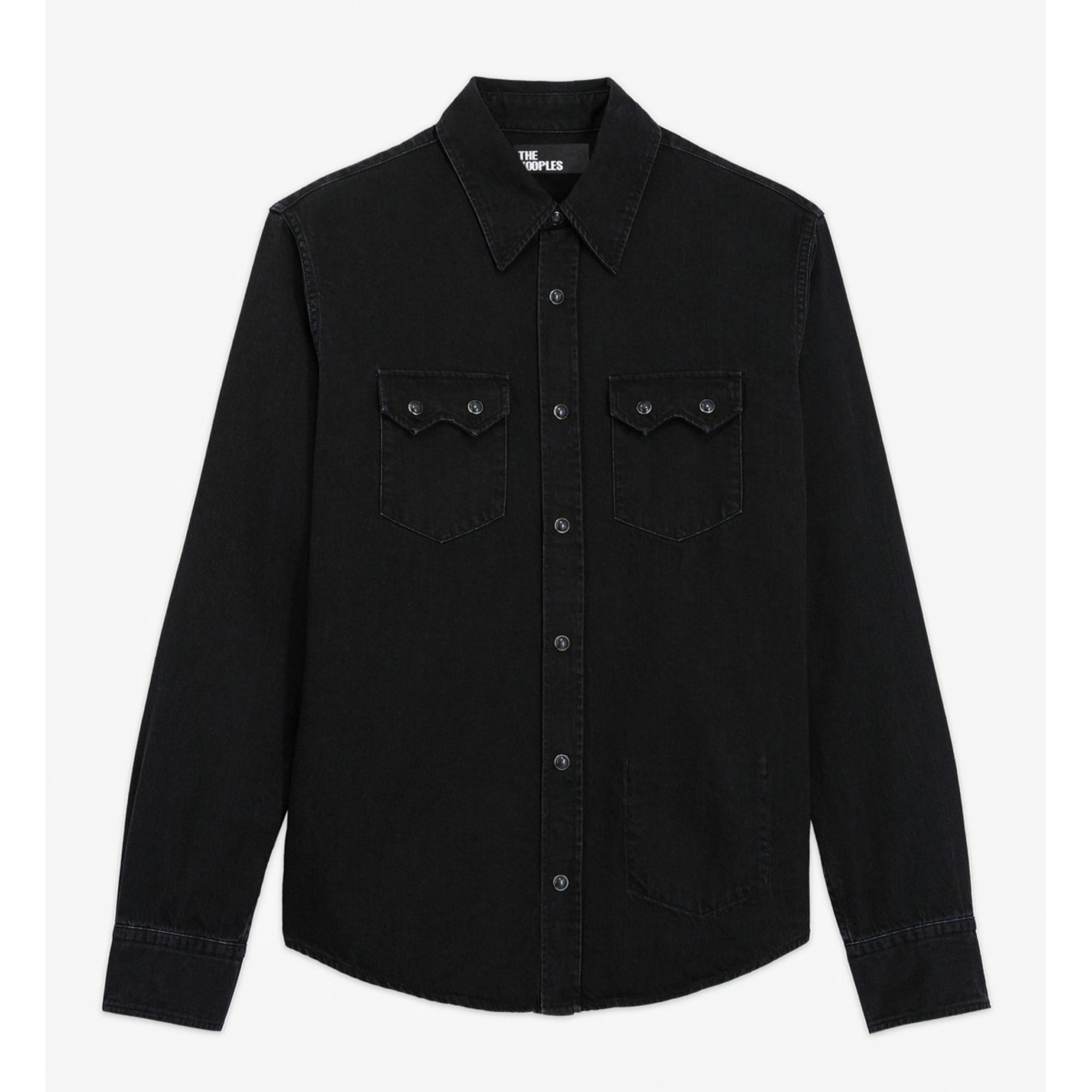 Denim Shirt | Women | Black Washed