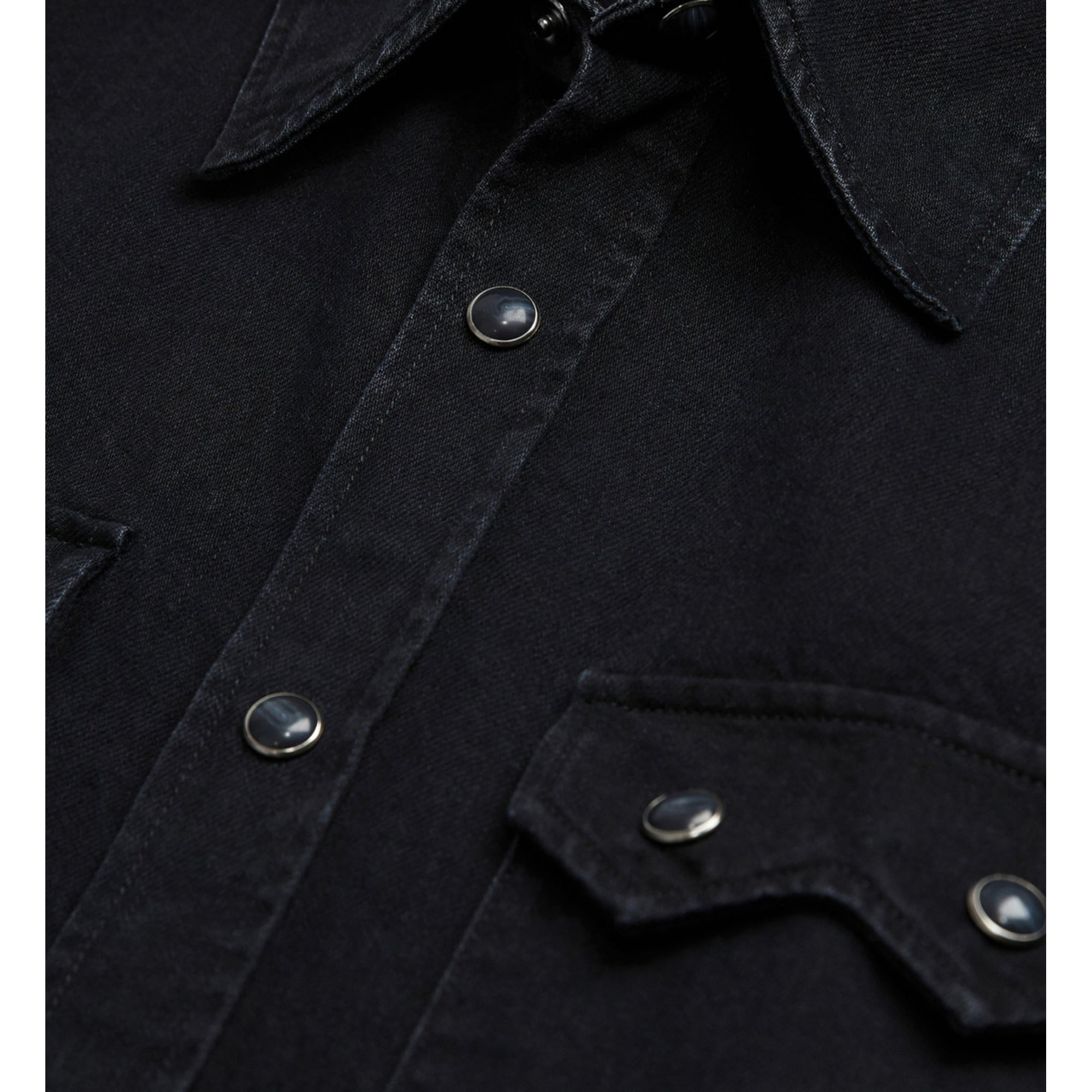 Denim Shirt | Women | Black Washed