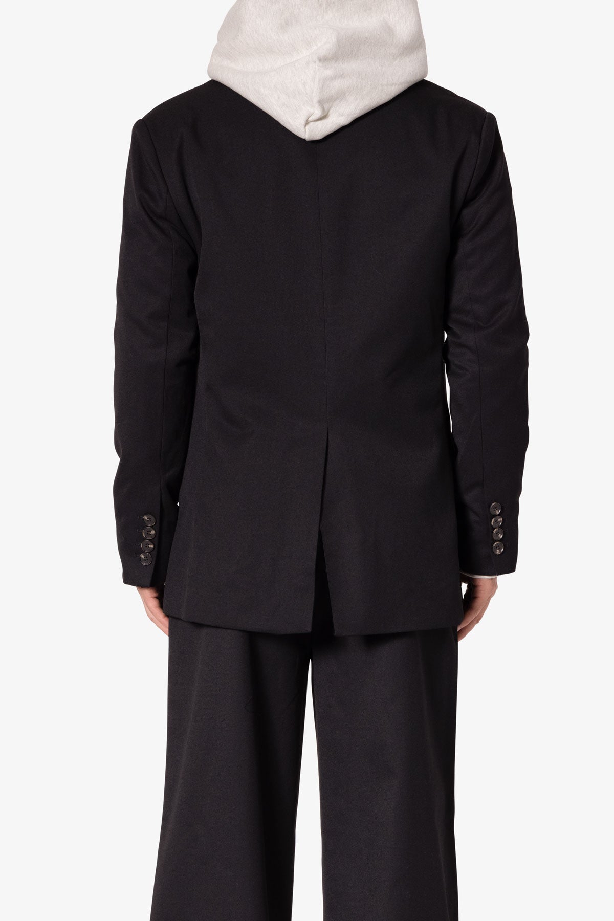 Double Breasted Suit Jacket | Black