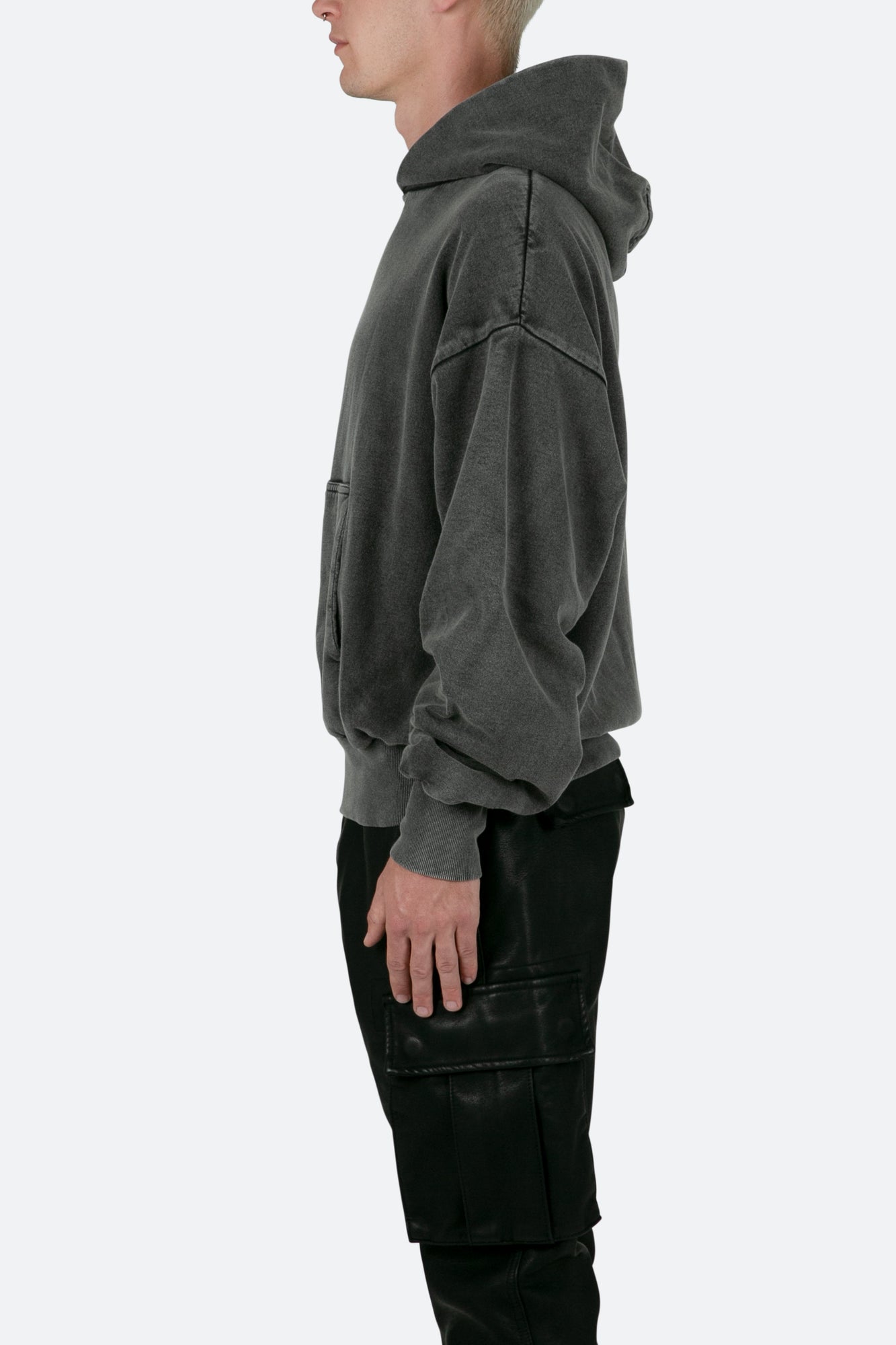 Double Layer Hoodie | Vintage Black