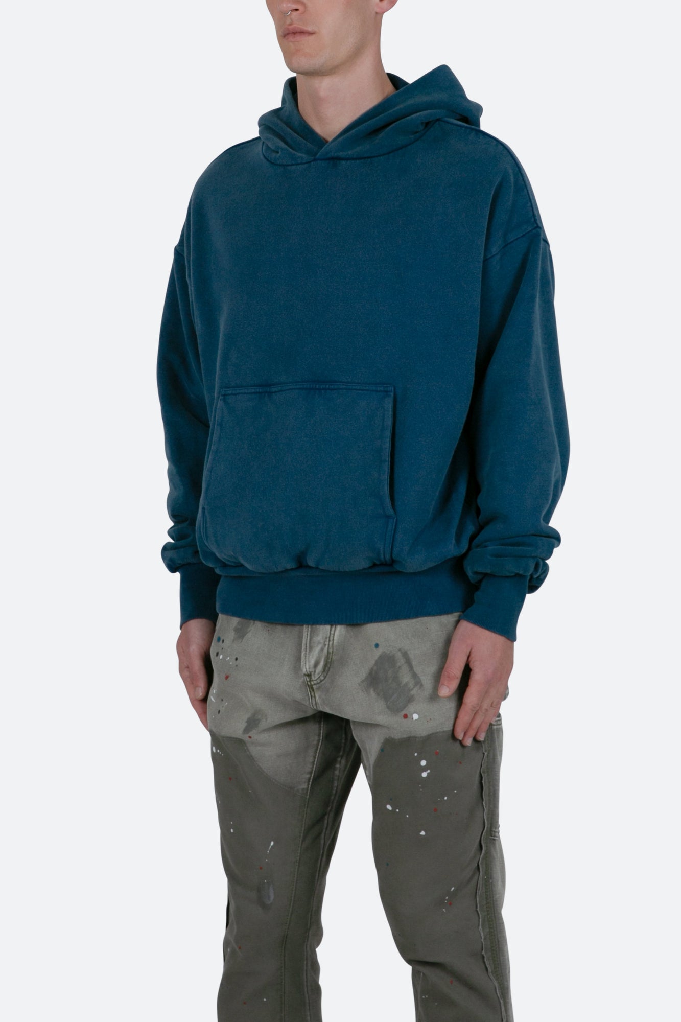 Double Layer Hoodie | Vintage Navy