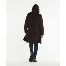 Double-Faced Wool Coat | Men | Brown