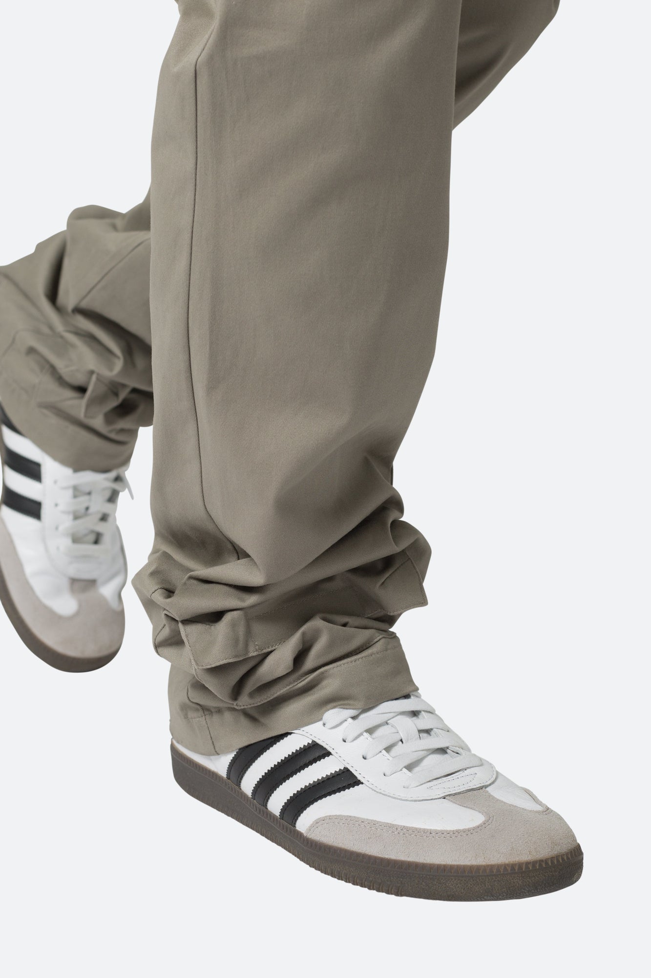 Drawstring Cargo Pants | Grey