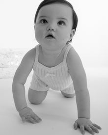 Biker Shorts - Ribbed | Seashell