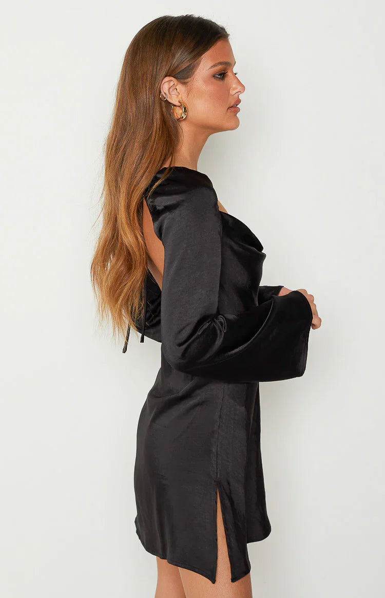 Marienne Mini Dress | Black
