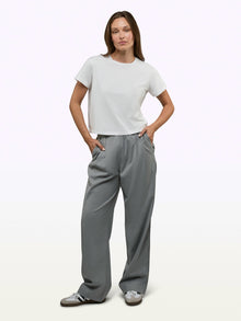 Womens | Hudson Relaxed-Fit Cotton Tee | White