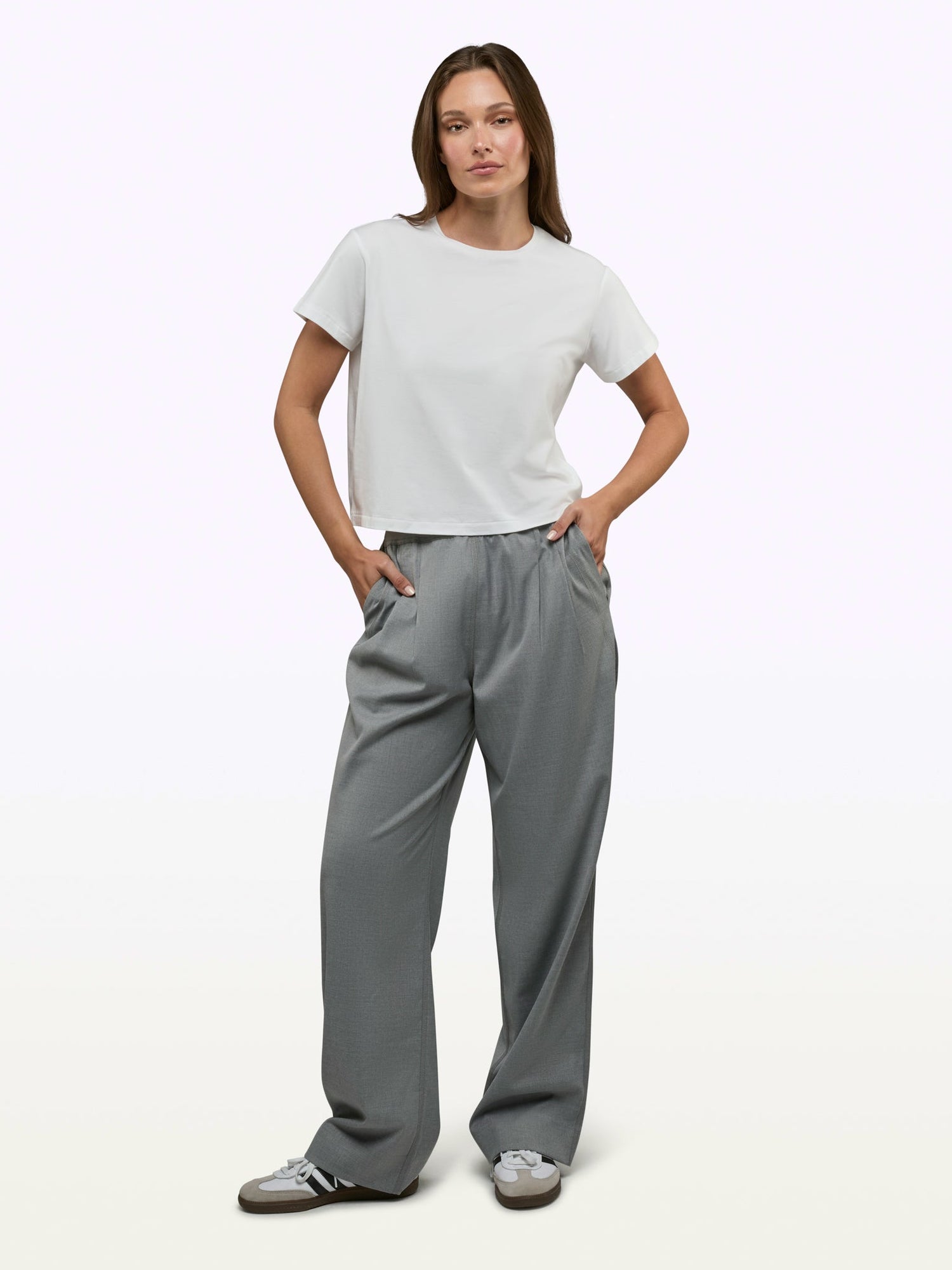 Womens | Hudson Relaxed-Fit Cotton Tee | White