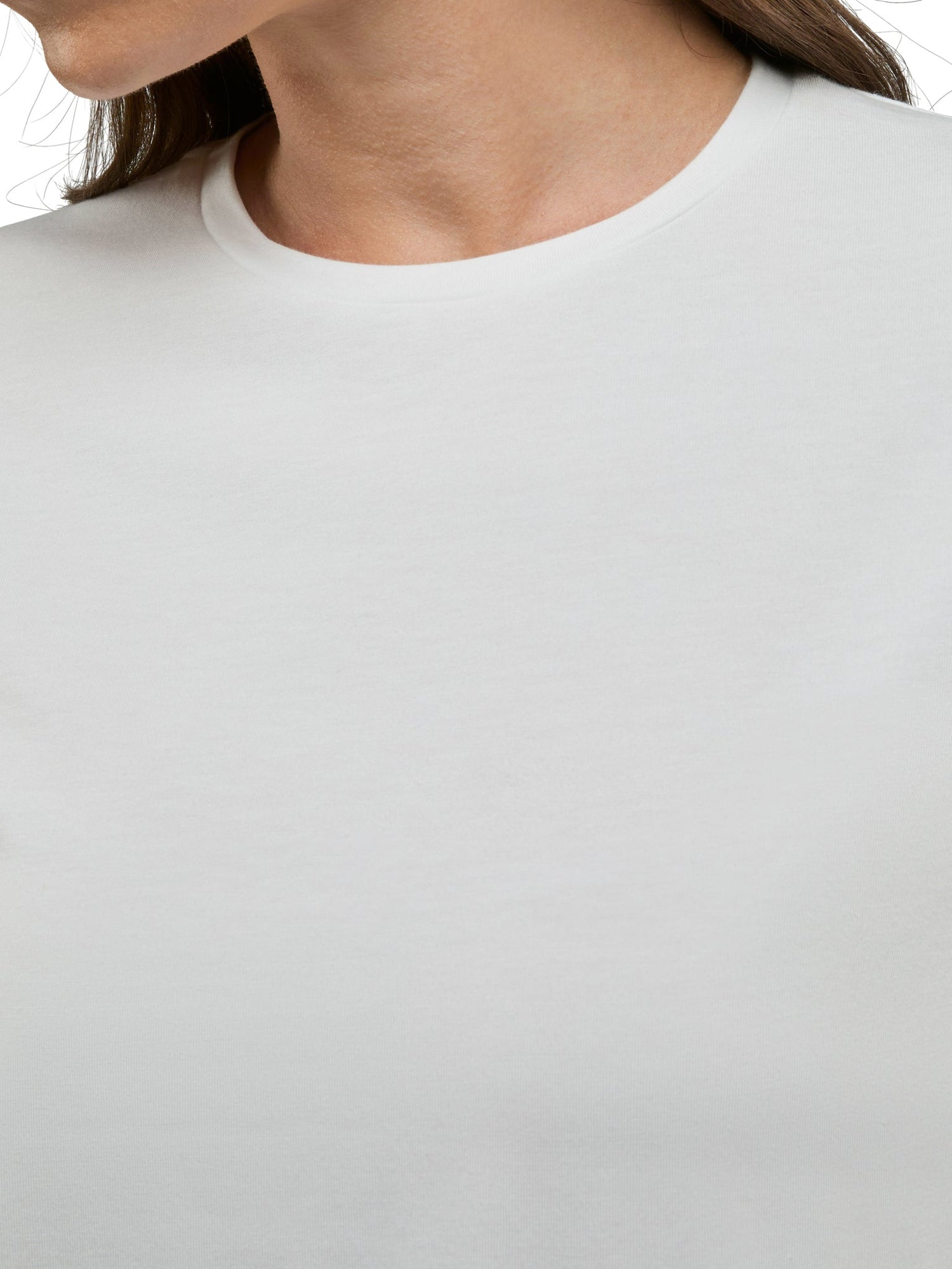 Womens | Hudson Relaxed-Fit Cotton Tee | White