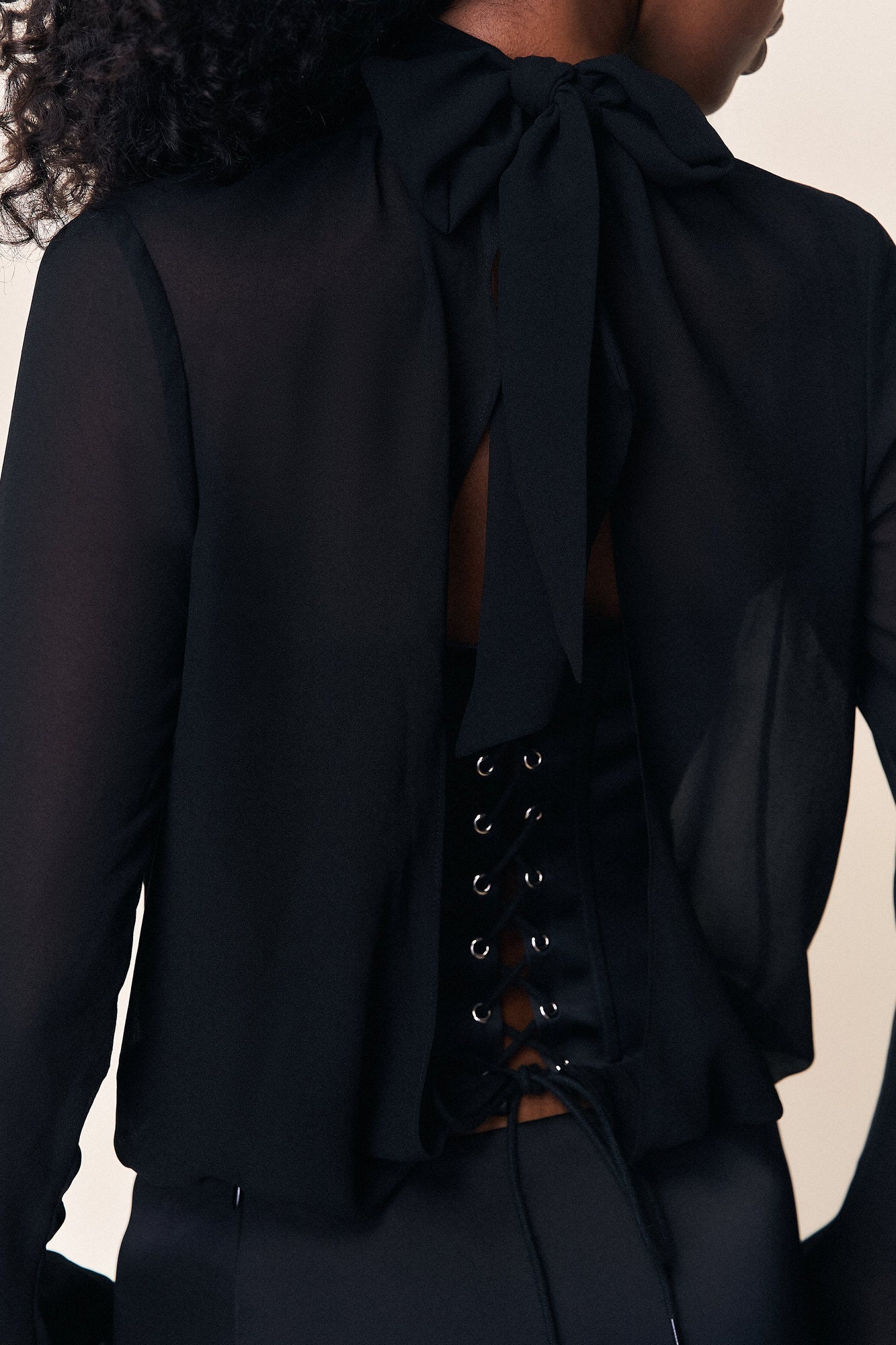 Womens | Brandi Corset Top | Black