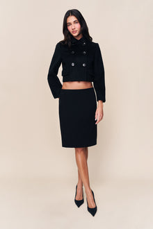 Womens | Lillian Pencil Skirt | Black