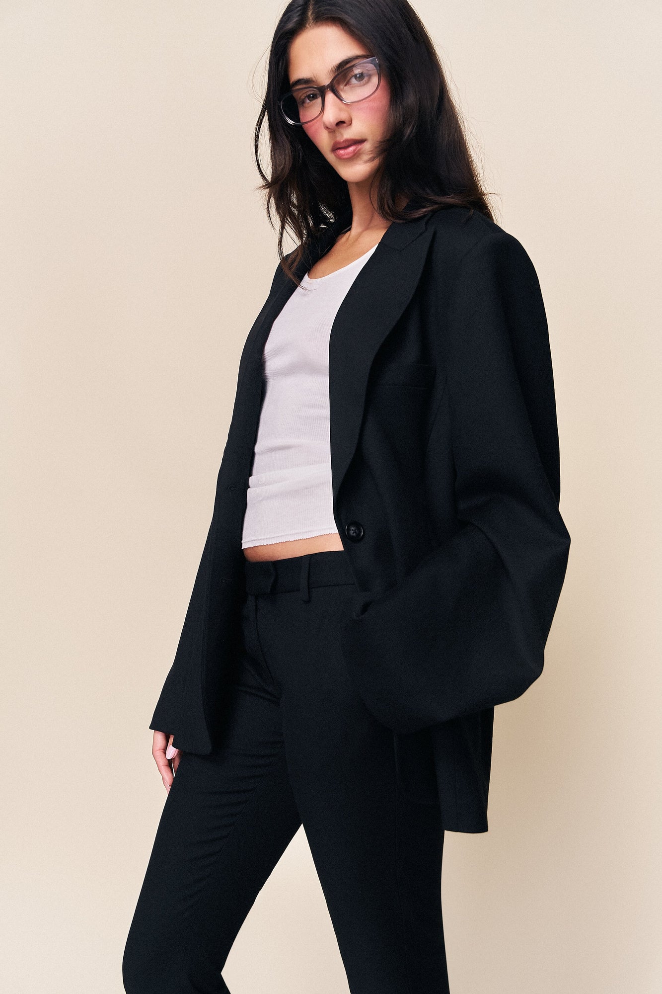 Womens | The Perfect Oversized Blazer | Black