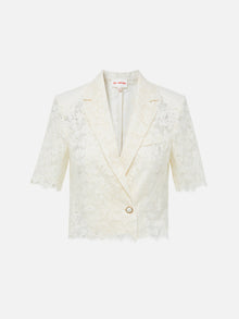 Short Sleeve Jacket | White