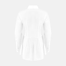 OW Collection ELLIE Shirt Dress Dress 001 - White