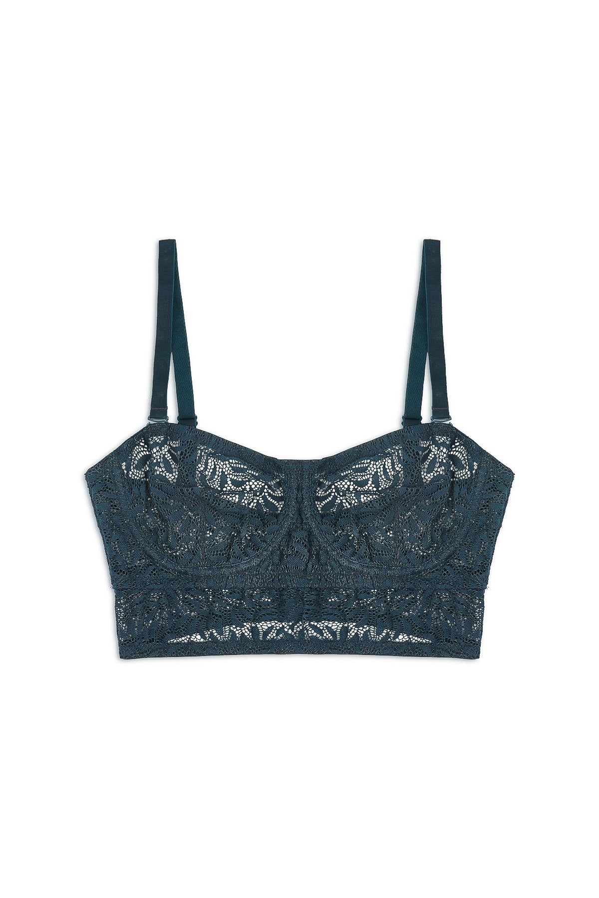 Acacia Underwire Strapless Longline Bra | French Navy