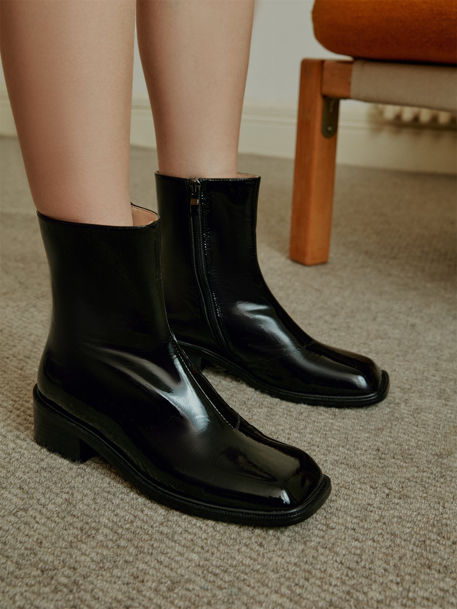 Lace-Up Boots | Black