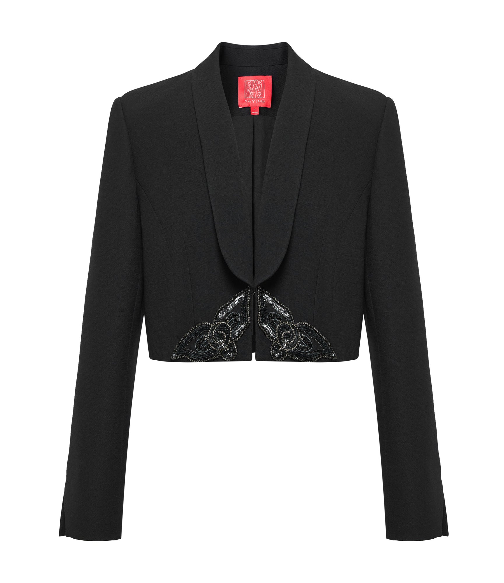 Cropped Blazer | Black