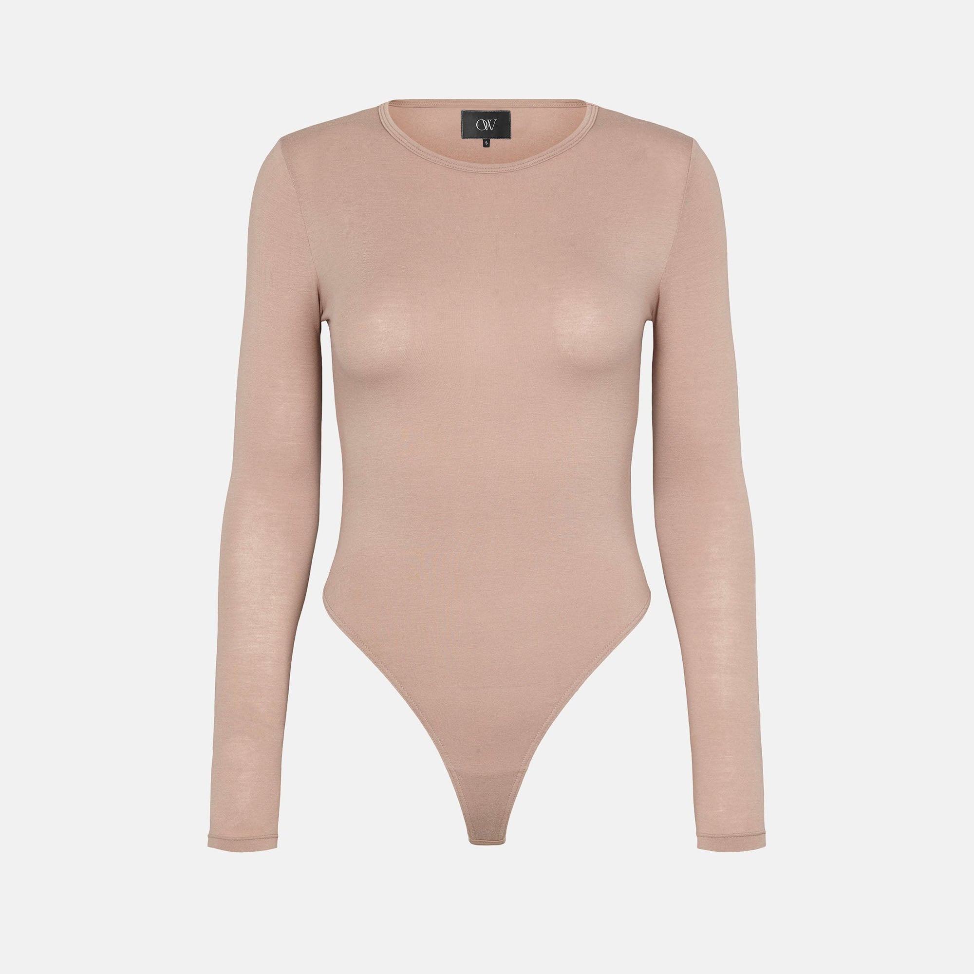 OW Collection ERLA Bodysuit Bodysuit 036 - Tan
