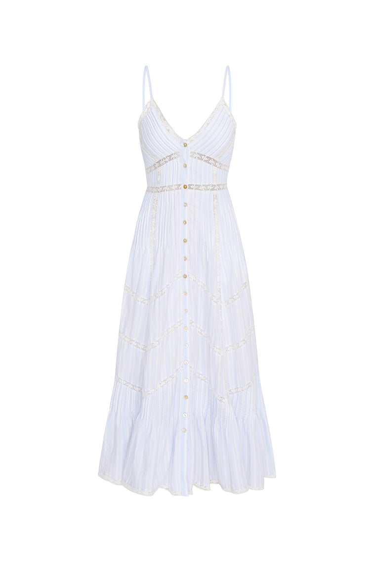 Esilda Cotton Midi Dress | Vintage Voyage