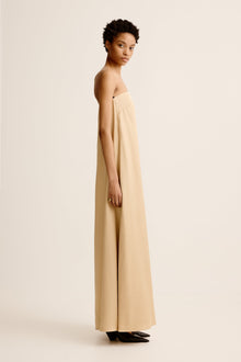 Gilded Column Dress | Gold