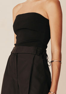 Strapless Top | Black