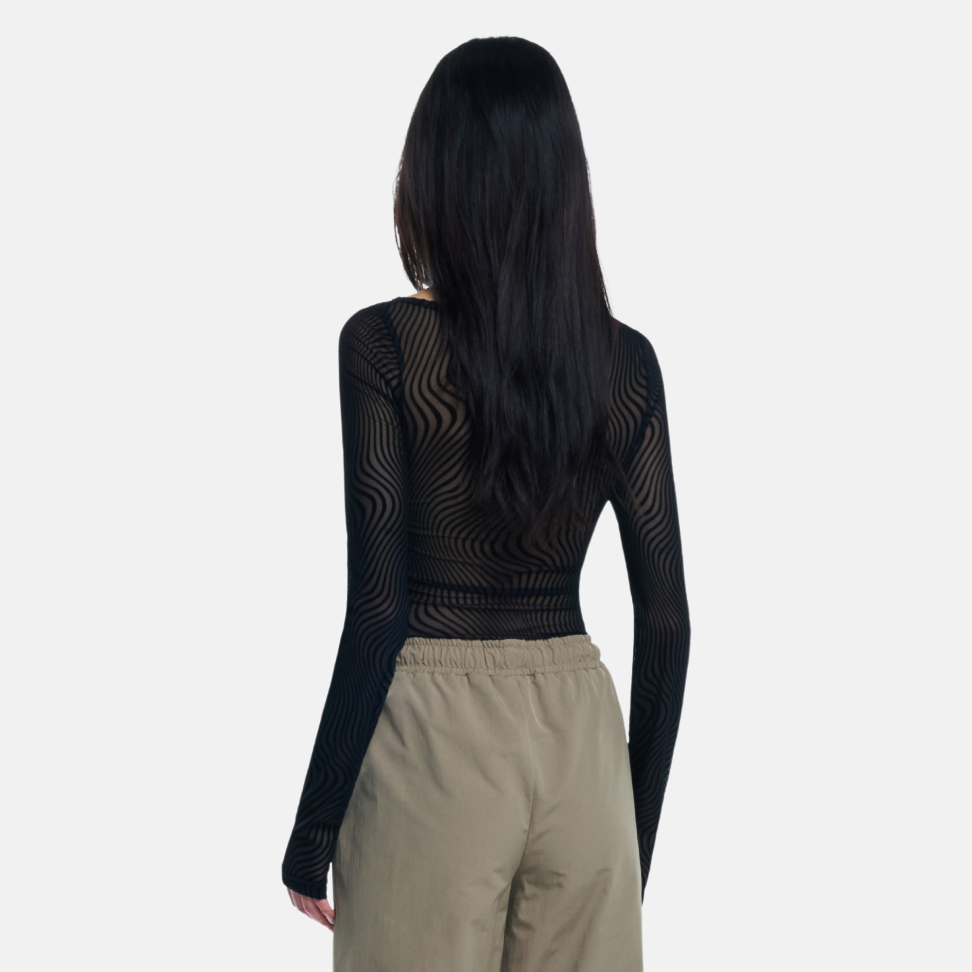 OW Collection EVA Blouse Blouse 121 - Black