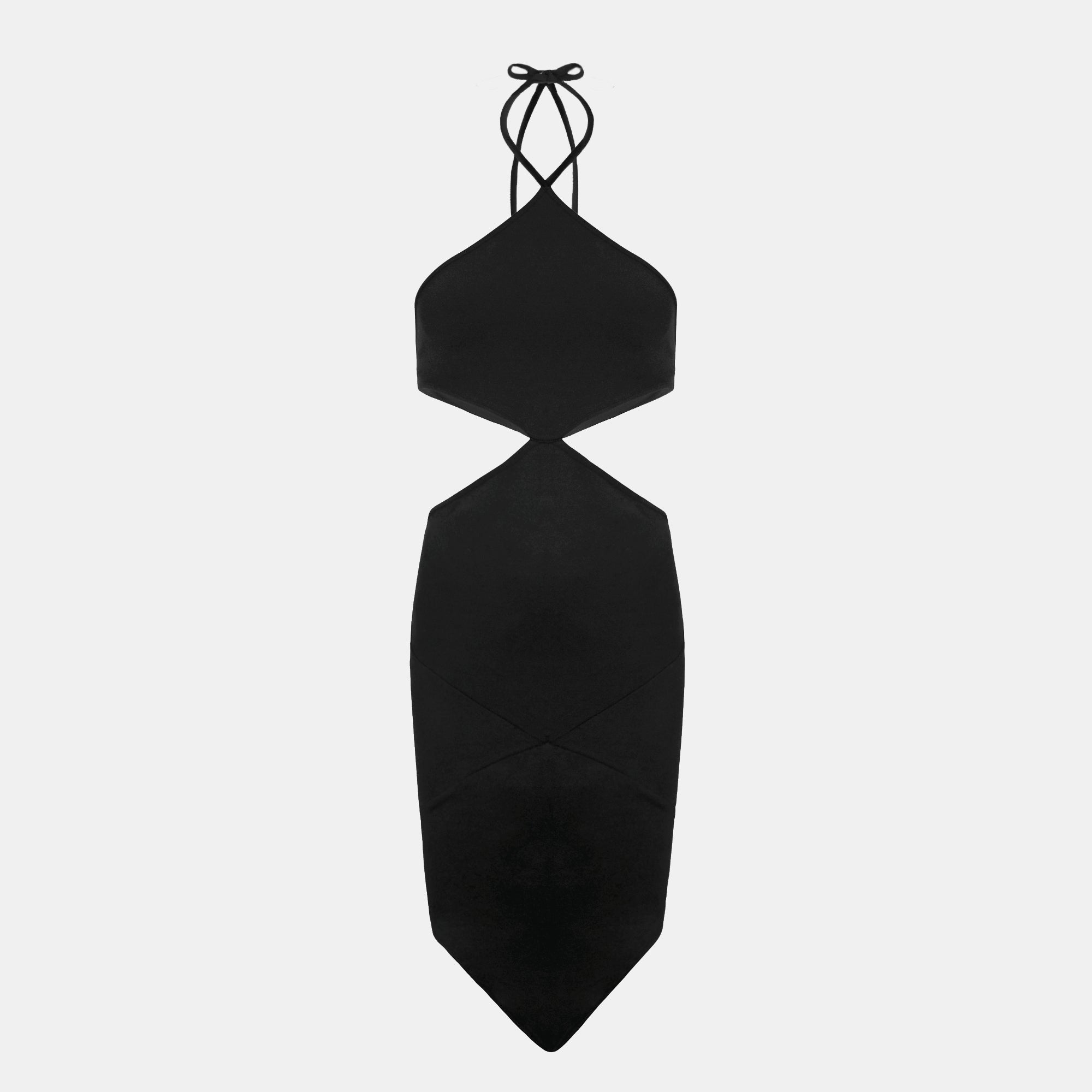 OW Collection EVE Dress Account 002 - Black Caviar