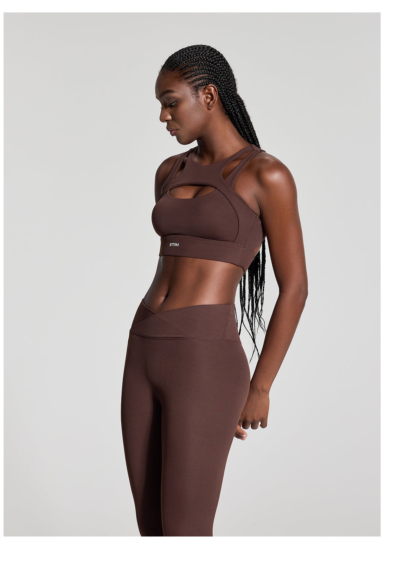 Elegance Cutout Top | Chocolate