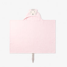 Girls | Mouse Hooded Baby Bath Wrap | Pink