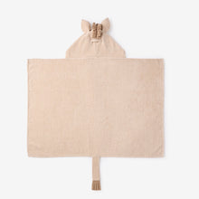 Unisex | Pony Hooded Baby Bath Wrap | Taupe