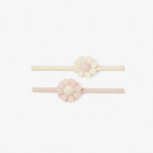 Girls | Felt Flower Headband Set  2Pk | Pink