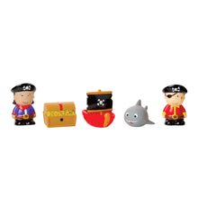 Unisex | Pirate Party Squirtie Baby Bath Toys | Multi