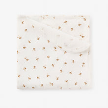 Girls | Forest Forager Organic Cotton Pointelle Baby Blanket | White